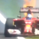 Illustration for article titled Fernando Alonsos F1 Car Catches Fire Just Like A Street Ferrari